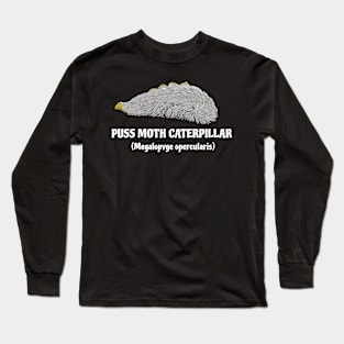 Puss moth caterpillar (Megalopyge opercularis) Long Sleeve T-Shirt